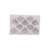Epoksi Reçine Silikon Kalıp Çoklu Bal Kabağı Kalıbı Seri Döküm Kalıbı 4 CM 10 Lu - 1