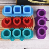 Epoksi Silikon Yuvarlak Saksı ve Mumluk Kalıbı thumbnail 4