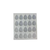 Epoksi Silikon  Kalıp Çoklu  Damla Kolye Kalıbı 20 li - 1