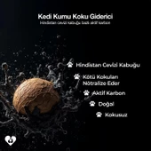 Docho Kedi Kumu Koku Giderici-Hindistan Cevizi Kabuğu Bazlı Aktif Karbon 400 g - 3