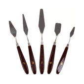 Palet Bıçakları Spatula Yağlı Akrilik Boya Sanatçı Seti Bıçağı 1 2 3 4 5 - 2