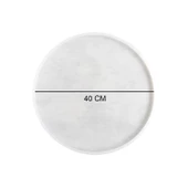 Epoksi Silikon Kalıp YERLİ ÜRETİM Yuvarlak Tepsi Kalıbı Düz 40 CM thumbnail 3