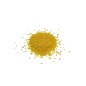 Dekoratif  Kırma Kırık Cam SEDEFLİ Renk Cam Kırığı (100 Gram)  Sarı - 1