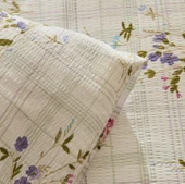 Karaca Home Minella Lila %100 Pamuk Soft Touch Çift Kişilik Nevresim Takımı - 3