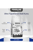 Foodline Aktif Karbonlu İnce Taneli Bentonit Topaklanan Kedi Kumu 10 Lt X 2 Adet - 2