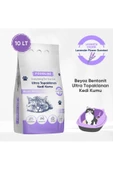 Foodline Lavanta Kokulu İnce Taneli Bentonit Topaklanan Kedi Kumu 10 Lt - 3