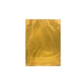 Hediye Paketi İçin Metalize Yapışkanlı Poşet 25X35 CM (100 Adet)  Altın - 1