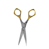 Metal Makas Sade Lüx Model Söz Nişan Makası  Altın - 1