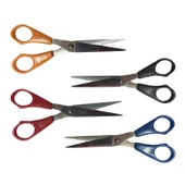 Sade Süslenmemiş Makas Plastik Saplı 14 CM - 1