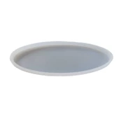 Epoksi Silikon Kalıp  Küçük Oval Tepsi Kalıbı 19 X13 CM thumbnail 1