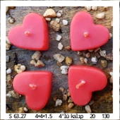 Silikon Kalıp 4 Lü Tealight Mum Kalıbı S6327 - 4