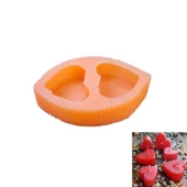 Silikon Kalıp 2 Li Tealight Mum Kalıbı  6326 - 3