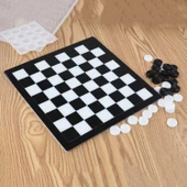 Epoksi Reçine Silikon Kalıp Satranç ve Dama Tahtası Kalıbı 28X28 - 2