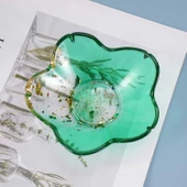 Epoksi Silikon Kalıp  Çay Bardağı Tabağı Kalıbı - 3