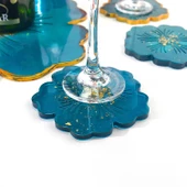 Epoksi Reçine İçin Silikon Kalıp Çiçek Kalıbı 12 CM - 4