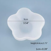 Epoksi Silikon Kalıp Çay Bardağı Tabağı Kalıbı - 5