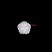 Epoksi Reçine İçin Silikon Kalıp Çiçek Kalıbı 12 CM - 5