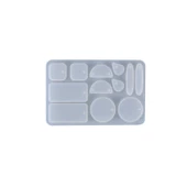 Epoksi Silikon Kalıp Çoklu Küpe Ve Kolye Kalıbı - 1