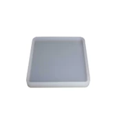 Epoksi Silikon Kalıp Kare Tabak Altlığı Kalıbı 9.8  CM - 1
