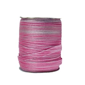 Organze Kurdele 1 CM Kenarı Şeritli  (457 Metre)  Fuşya - 1