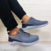 Kinetix Olego Pu Gri Comfort Atom Taban Rahat Spor Ayakkabı thumbnail 4