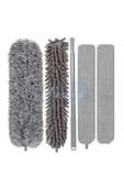 3'lü Mikrofiber Manyetik Anti-statik Temizlik Mopu - 1