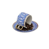 Sudedi Home Art Works Renkli 6 Kişilik Porselen Fincan Takımı YX-230313 - 1