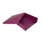 Komple Karton Kutu 35X35X10 CM (10 Adet)  Mor - 2