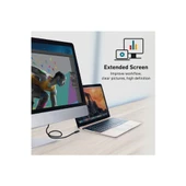 Usb-C HDMI 4k/5k Destekli Görüntü Aktarım Kablosu - 2