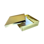 Komple Karton Kutu 35X35X10 CM (10 Adet)  Gold - 2