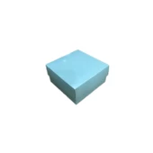 Komple Karton Kutu Düz Renk 10X10x5 CM  (25 Adet)  Mavi - 1