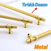 Arsin Gold Altın Metal Kulp 160 mm Mobilya Çekmece Mutfak Dolabı Dolap Kulpları Kulpu Kulpları 16 cm thumbnail 3