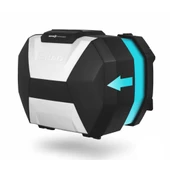 Shad SH38X Genişletilebilir Alüminyum Yan Çanta Seti Sağ ve Sol D0B38200 - 2