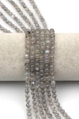 Labradorit Doğaltaş Dizi 5 mm Küre Kesim - 1