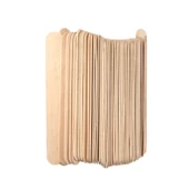 Epoksi Karıştırma Çubuğu Ahşap Dil Basma Çubuğu Naturel 100 Lü 14 CM - 2