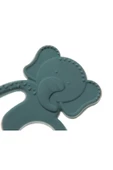 Babyjem Silikon Fil Diş Kaşıyıcı Mint - Bpa Free - 2