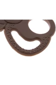 Babyjem Silikon Fil Diş Kaşıyıcı Mocha - Bpa Free - 5