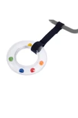 Babyjem Çıngıraklı Puset Halkası 877 Gri - 3