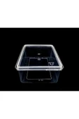 SUPERCUPP Plastik Kapaklı Saklama Kabı 10 Adet-Bakliyat,Yemek,Oyuncak,Hobi,Dondurucu-1 Litre 19x13x6cmPP600 - 3