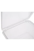 SUPERCUPP Plastik Kendinden Kilitli- Kapaklı Saklama Kabı (Gıdaya Uygun - Hava Almaz) 1 Litre - 5 Adet - 6