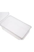 SUPERCUPP Plastik Kendinden Kilitli- Kapaklı Saklama Kabı (Gıdaya Uygun - Hava Almaz) 2 Litre - 5 Adet - 7
