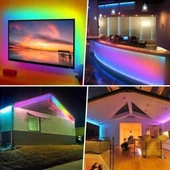 5 METRE CATA CT 4545 3 Çipli İç Mekan Şerit Led Rgb thumbnail 3