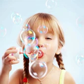 Etiketsiz Sade Köpüklü Üflemeli Baloncuk BONCUKLU (8 Adet) - 2