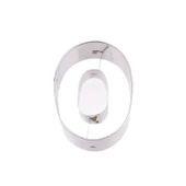 Kek Kurabiye Ve Pasta Kalıbı Metal O Harfİ Büyük Boy Alfabe 8.5 CM - 1