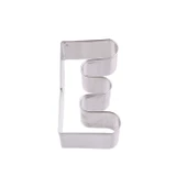 Kek Kurabiye Ve Pasta Kalıbı Metal E Harfİ Büyük Boy Alfabe 8.5 CM - 1
