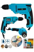 DAFLONG Profesional Elektrikli Matkap 13MM 1000W-MAVI - 1