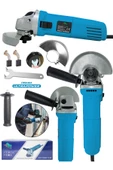 DAFLONG Avuç İçi Taşlama Yandan Tetikli 115 mm-MAVI - 1