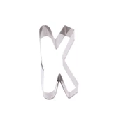Kek Kurabiye Ve Pasta Kalıbı Metal  K Harfİ  Büyük Boy Alfabe 8.5 CM - 1