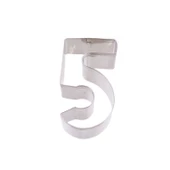 Kek Kurabiye Ve Pasta Kalıbı Metal 5 Sayı Büyük Boy Rakam 8.5 CM - 1
