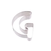 Kek Kurabiye Ve Pasta Kalıbı Metal G Harfİ Büyük Boy Alfabe 8.5 CM - 1